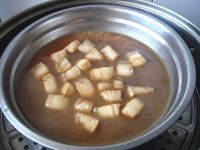 酱油肉蒸饭