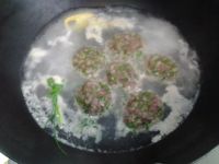 韭菜猪肉丸子