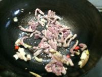 茭白胡萝卜炒肉