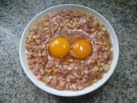鸡蛋杏鲍菇蒸肉末