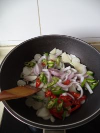 韩式香辣炒鸡肉