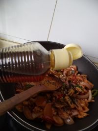 韩式香辣炒鸡肉