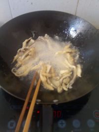椒盐鲜蘑