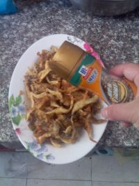 椒盐鲜蘑