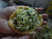 玉瓜韭菜菜饽饽