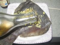 清蒸偏口鱼尾
