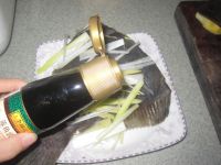 清蒸偏口鱼尾