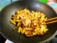 白笋炒鸡肉