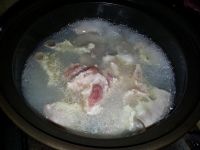 粉肠青菜汤