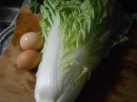 白菜炒蛋