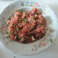 猪肉茶香酿豆腐