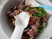 豆角拌鸭珍