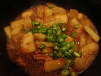 冬瓜肉炖粉条
