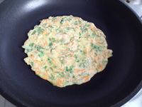 胡萝卜白菜饼