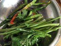 香芹尖椒炒肉