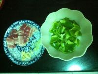五花肉煸杏鲍菇