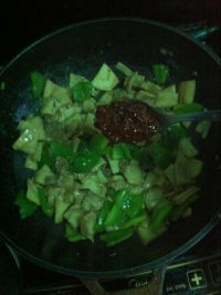 五花肉煸杏鲍菇