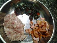 皮蛋肉末豆角粒