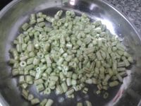 皮蛋肉末豆角粒