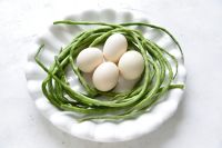 烧烤豇豆鸡蛋