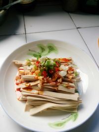 凉拌豆皮