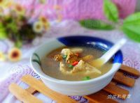 松茸月牙骨汤