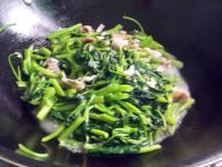 通菜炒肉片