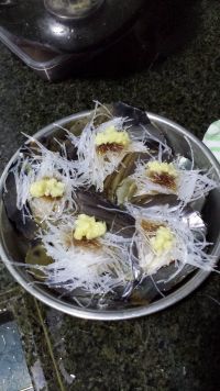 蒜蓉粉丝蒸带子