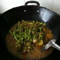 酱烧豇豆茄子