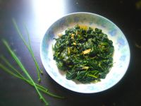 清炒空心菜叶