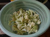 鲜鱿炒菜花