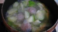 丝瓜肉丸汤
