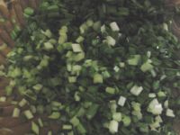 肉末韭菜芹菜饺子