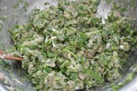 香菜水饺