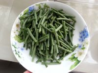 肉丝炒豇豆