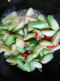 清炒有棱丝瓜