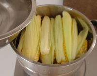 煮粘玉米
