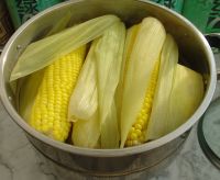 煮粘玉米