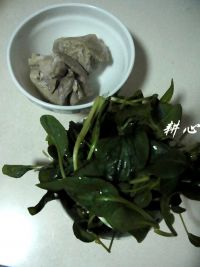 青菜瘦肉汤