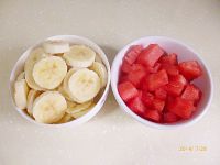 香蕉西瓜冰淇淋
