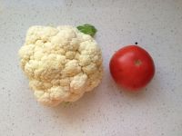 西红柿炒菜花