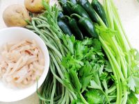 酱香豇豆土豆芹菜