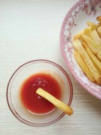给宝宝的炸薯条