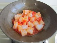 西红柿炒凉粉