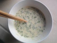 韭菜鸡蛋饼