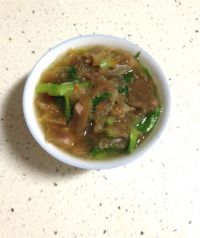 青菜肉圆