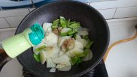 青椒西红柿炒土豆片