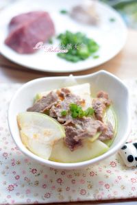 葫芦炒肉片