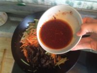 素版鱼香肉丝