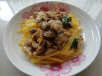 土豆炒肉片